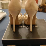 Nak Vina New York shoes platform sandals size 40 new ivory