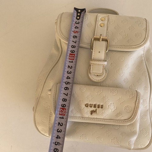 Guess women's backpack like new, white