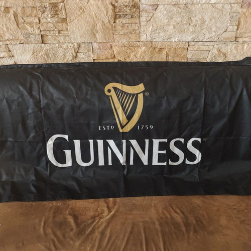 Guinness Flag like new, large authentic banner 79x153
