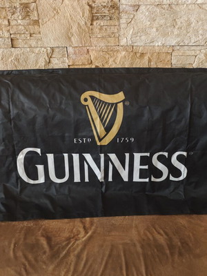 Guinness Flag like new, large authentic banner 79x153