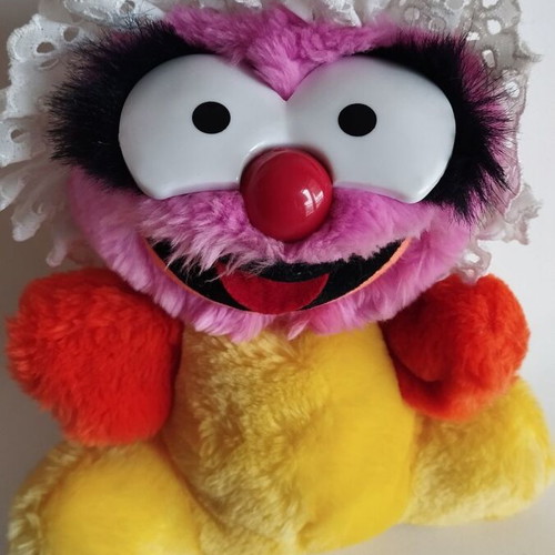 Muppets Baby Animal puppet doll used Dakin 1988