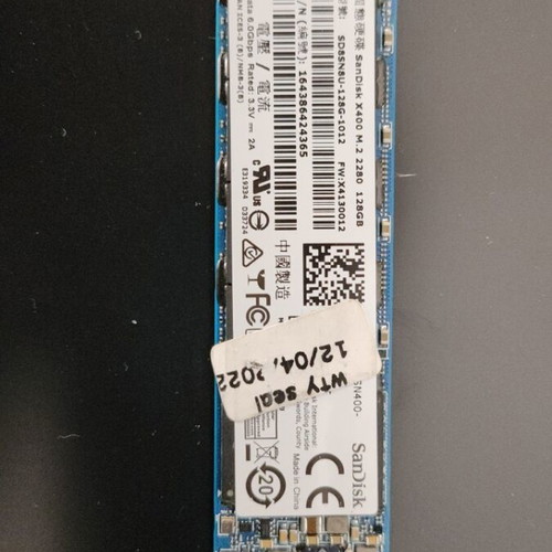 Sandisk X400 M.2 128GB like new