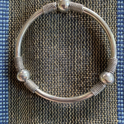 Silver handmade bracelet new, boho style, 925 sterling