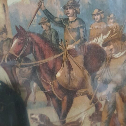 Poster with Return Theme used, medieval view