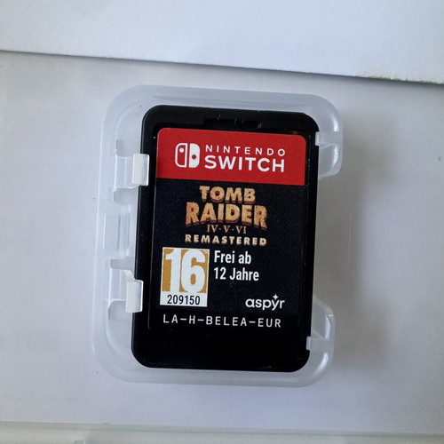 Tomb Raider IV V VI Remastered Deluxe Edition Nintendo Switch