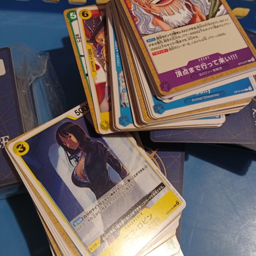One Piece card game cards, pack of 500+