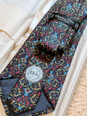 Dior vintage tie '80 like new, multicolored