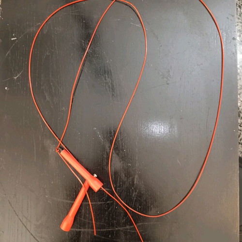 Toorx jump rope used, red