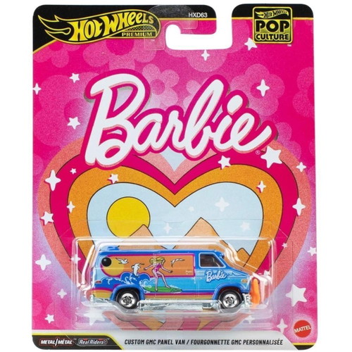 Hot Wheels Barbie Custom GMC Panel Van new