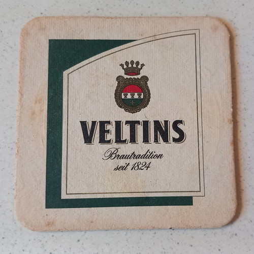 Veltins coaster used