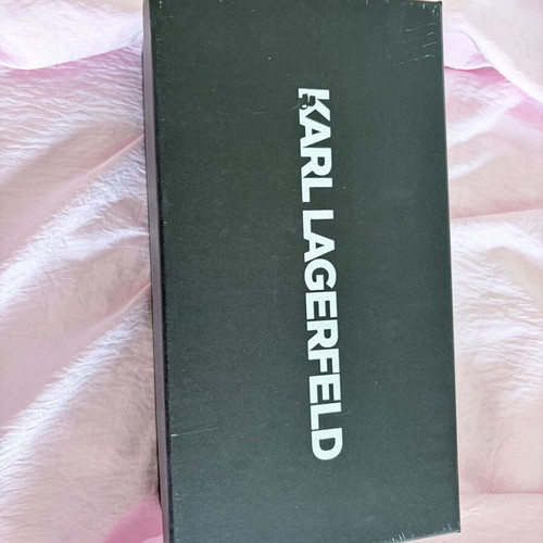 Karl Lagerfeld Ballet Flats Like New Black Size 38
