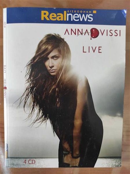  anna vissi/ Anna Vissi LIVE 4CD
