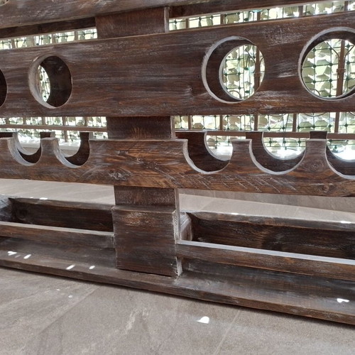 Wooden Wine Rack solid pine handmade, new, vintage style