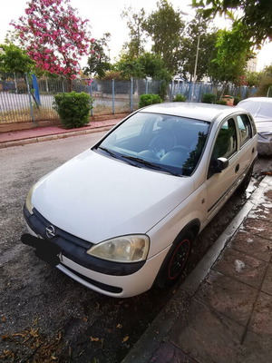 Opel Corsa used 2002, petrol, manual, white