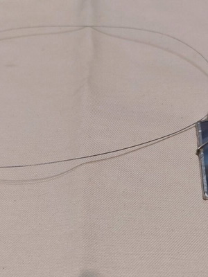 Handmade necklace used with metal elements