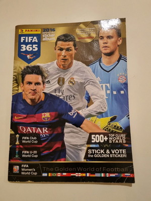 FIFA 365 - 2016 άλμπουμ Panini μεταχειρισμένο