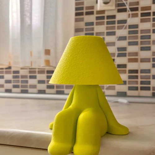 Sitting lamp made to order with bulb and USB cable