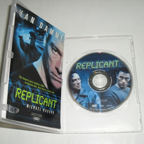 Replicant 2001 DVD region 1 like new without Greek subtitles