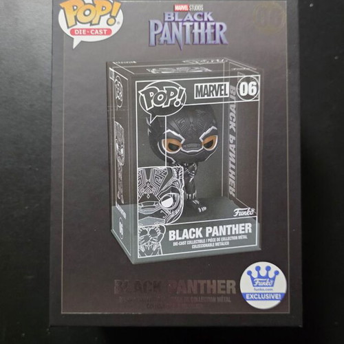Funko Pop Die-Cast Black Panther Chase σαν καινούργιο