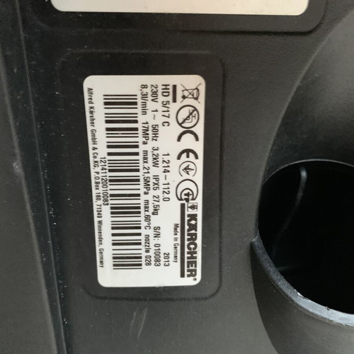 Karcher Professional HD 5/17 C Pressure Washer New