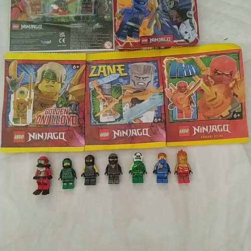 Lego Ninjago figures new, pack of 14 with rare limited editions
