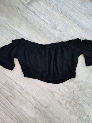 Elastic black top, one size