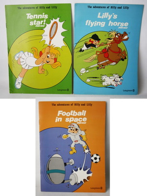 Sport Billy English books 1981 new, set of 3