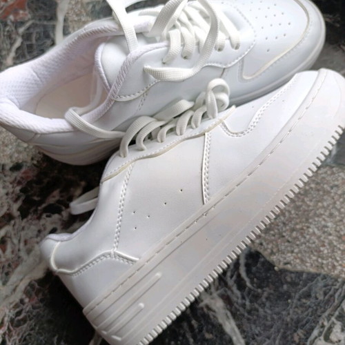 Trendyol white sneakers like new, size 37