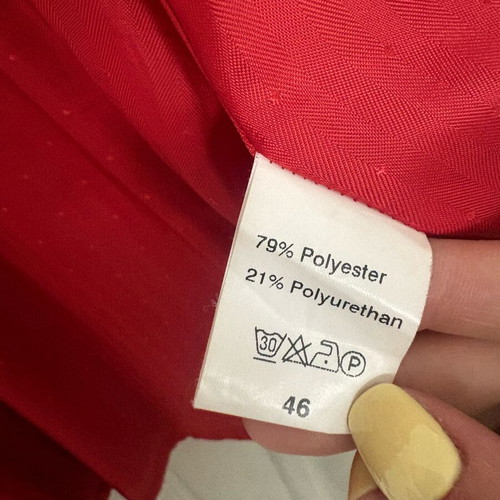 Fordan coat red size 46 like new