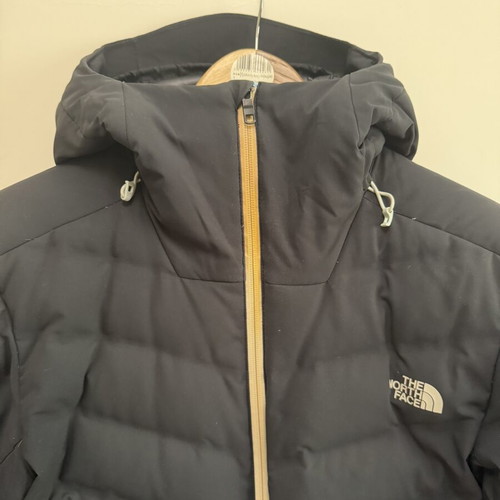 The North Face jacket used, small, grey, zippered underarm vents