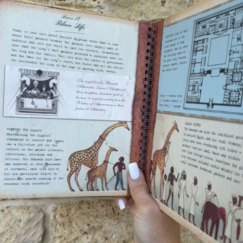 Wonders of Egypt A Course in Egyptology hardcover used