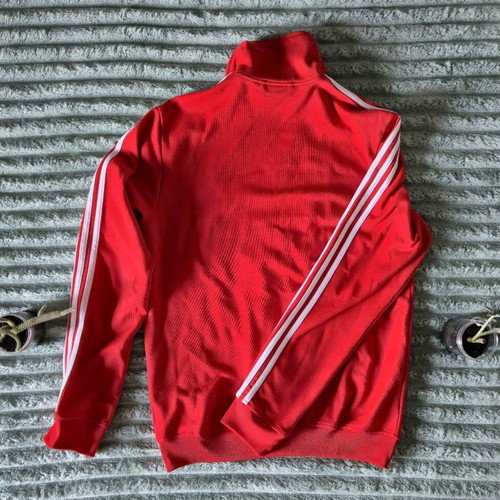 Adidas Originals Beckenbauer Track Jacket like new, size L, red