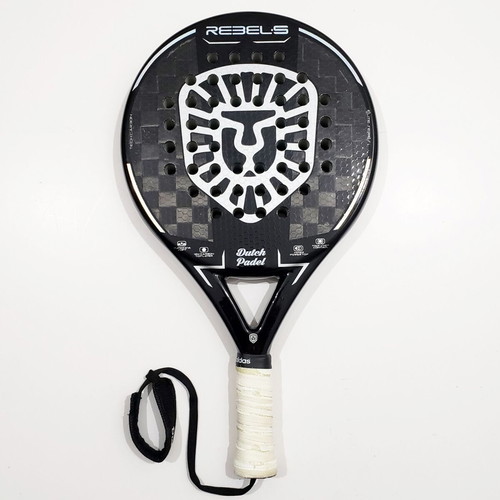 Dutch Padel Rebel-S Elite Pro 18K Carbon Hexagon padel racket