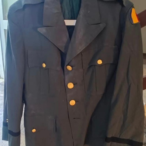 American Army Jacket used with patches size M