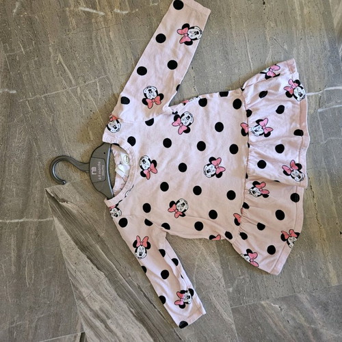 Dress 9-12 months used, cotton thin shirt
