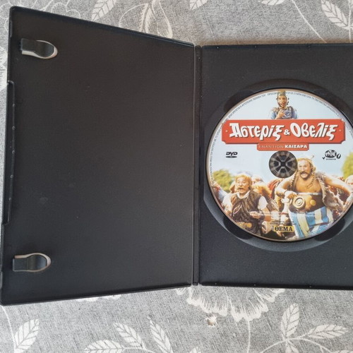 Asterix & Obelix Enantion Kaisara DVD like new with Greek subtitles