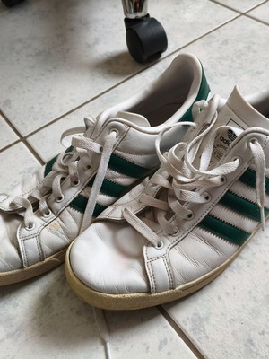 Αθλητικά παπούτσια Adidas μεταχειρισμένα No46 άσπρο και πράσινο