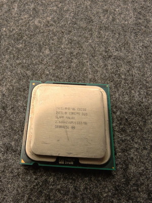 Intel Core 2 Duo E8200 processor used, 2.66GHz, 6MB Cache, Socket LGA775