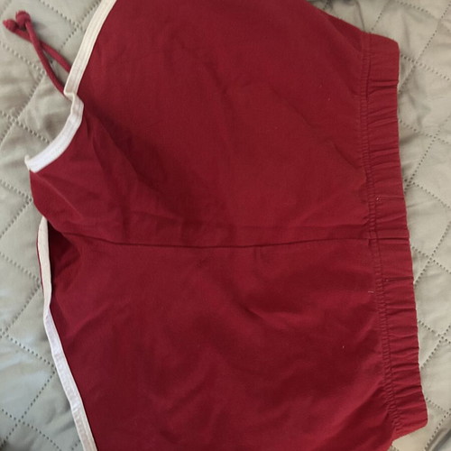Hollister red shorts size small