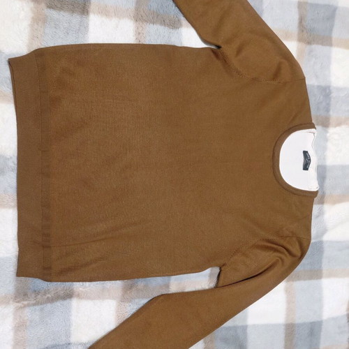 Men's thin brown sweater like new, size M-L