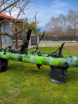 Gobo Dofine V Professional Double Fishing Kayak like new