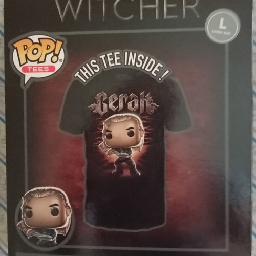 The Witcher T-shirt new, size Large, black Abercrombie & Fitch