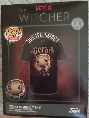 The Witcher T-shirt new, size Large, black Abercrombie & Fitch