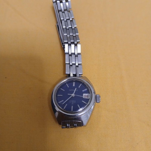Seiko 5 Automatic watch used, women's silver