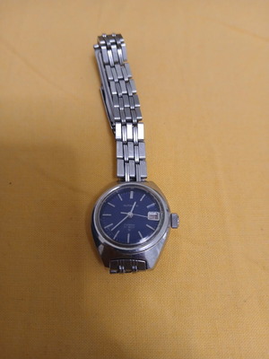 Seiko 5 Automatic watch used, women's silver