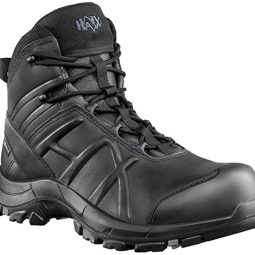 Haix Black Eagle Safety 50 Mid Boots size 43 new, black