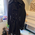 Artisti Italiani trench coat size S used, black