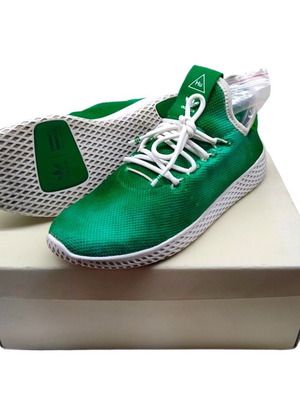 Adidas PW HU Holi Tennis sneakers lightly used, size EU 40 2/3 green