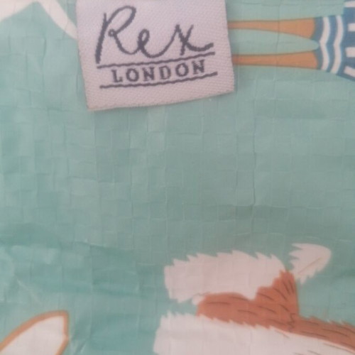 Rex London insulated bag with dog pattern