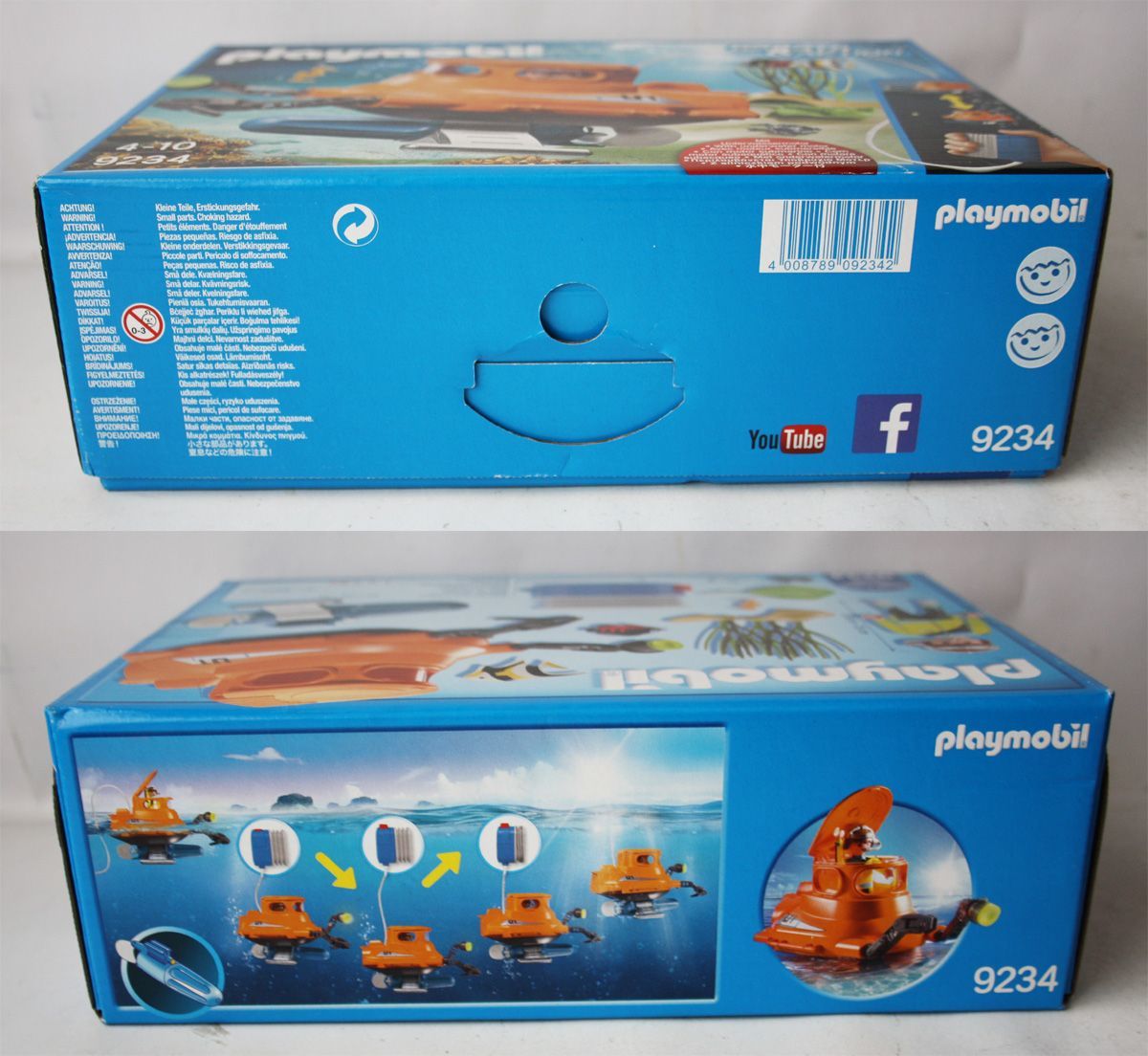 Playmobil best sale submarine 9234